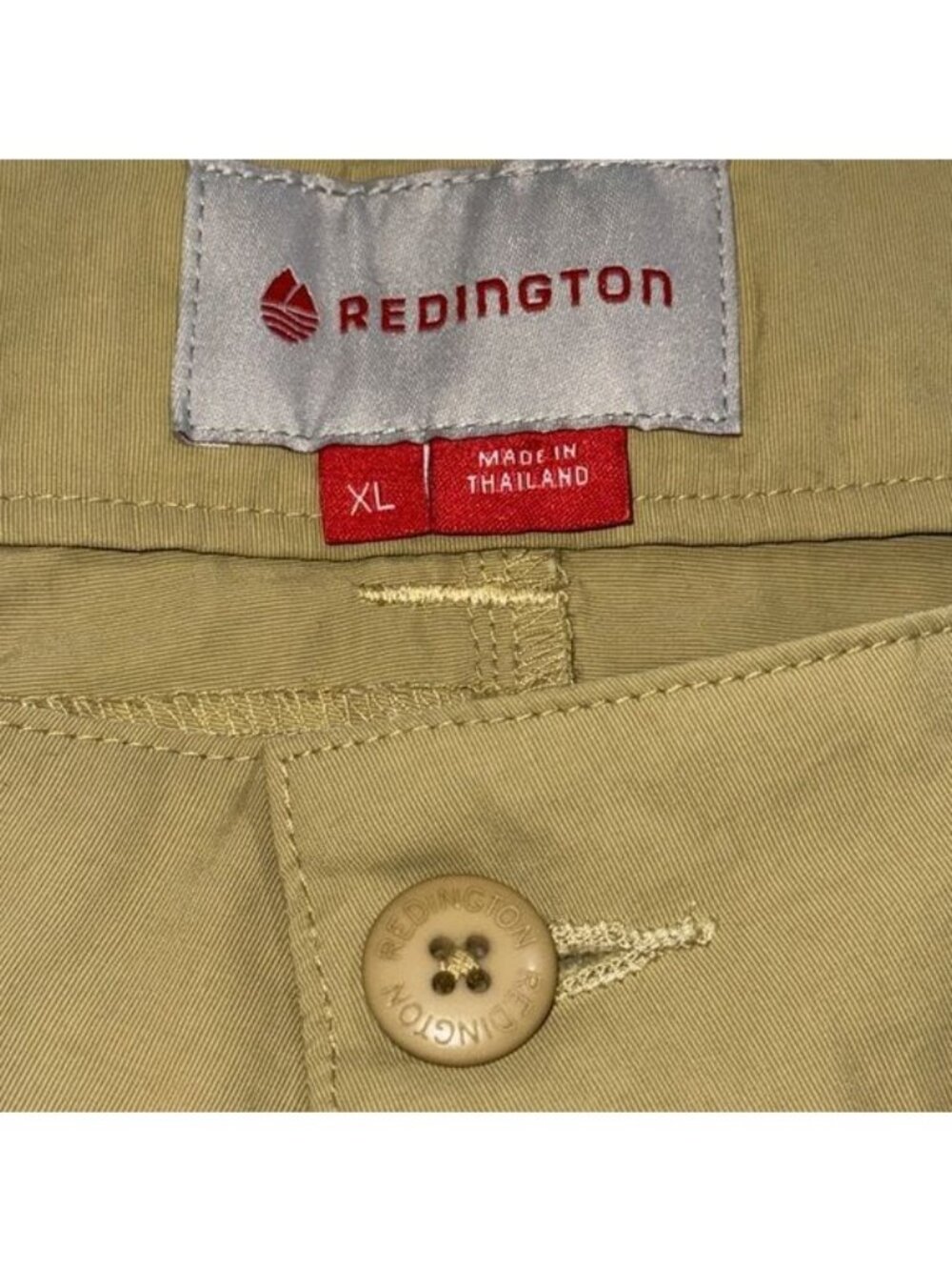 Redington XL Khaki Cotton Pants Thailand-Made - Picture 3 of 12